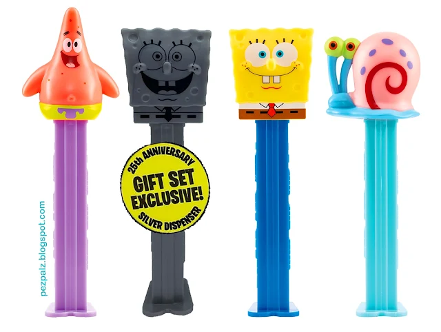 Exclusive Silver SpongeBob PEZ Coming in 2024 spongebob 2024