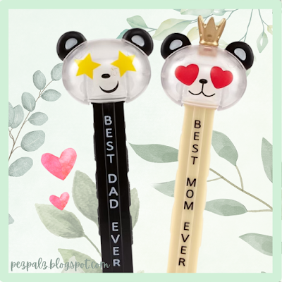 mothers & fathers day pez pandas