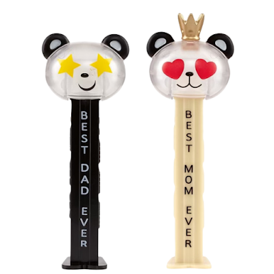 New Mother’s & Father’s Day Panda PEZ for 2024 panda mothers & fathers png