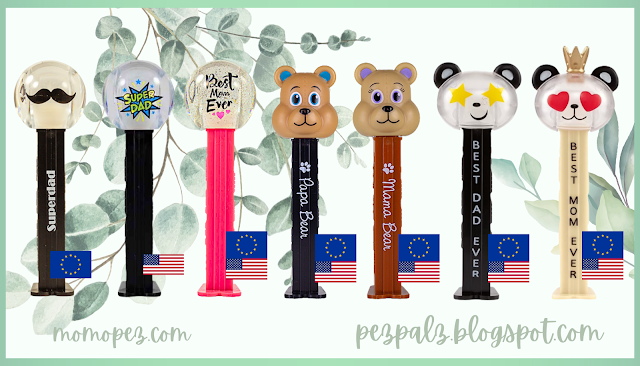 New Mother’s & Father’s Day Panda PEZ for 2024 mothers & fathers day pez group