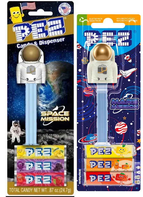Where Are All the PEZ Mars Rover Dispensers? spacemission usa:euro