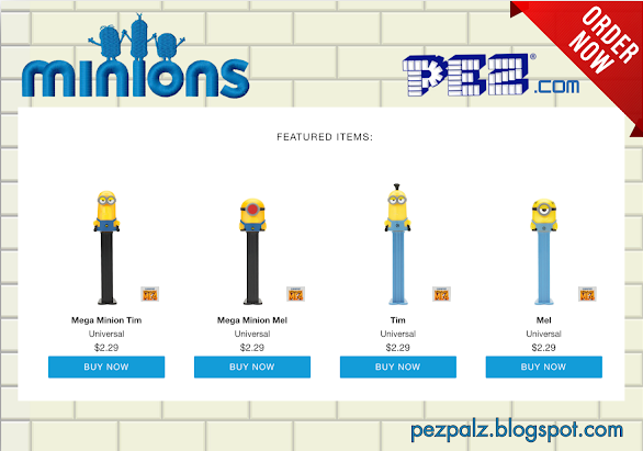 New Despicable Me PEZ Minions Arrive for 2024 new minions pez 2024