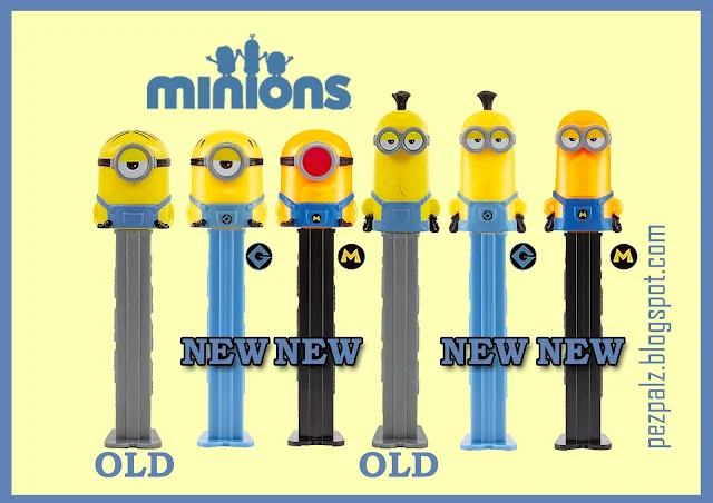 New Despicable Me PEZ Minions Arrive for 2024 minions24