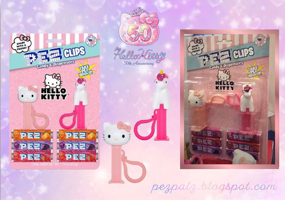 New PEZ Mini Clips Revealed at the 2024 Expo hello kitty mini clips pez