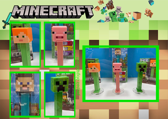 Live from the 2024 Sweets & Snacks Expo: New PEZ Revealed minecraft 2 pez expo