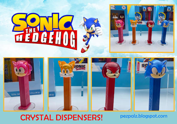 Live from the 2024 Sweets & Snacks Expo: New PEZ Revealed sonic the hedgehog expo pez
