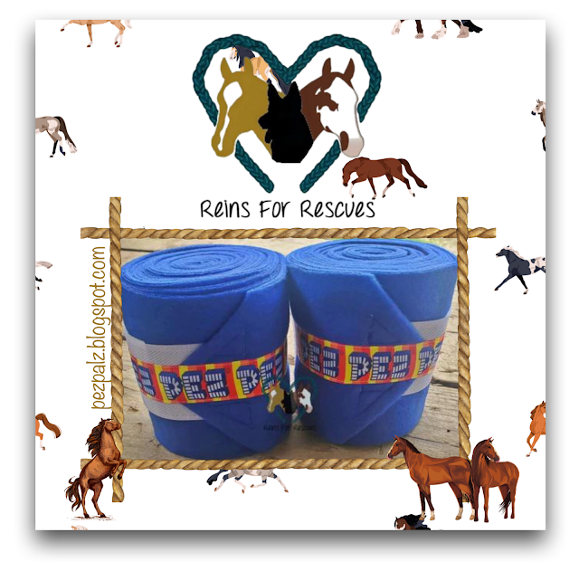 pez themed polo horse wraps