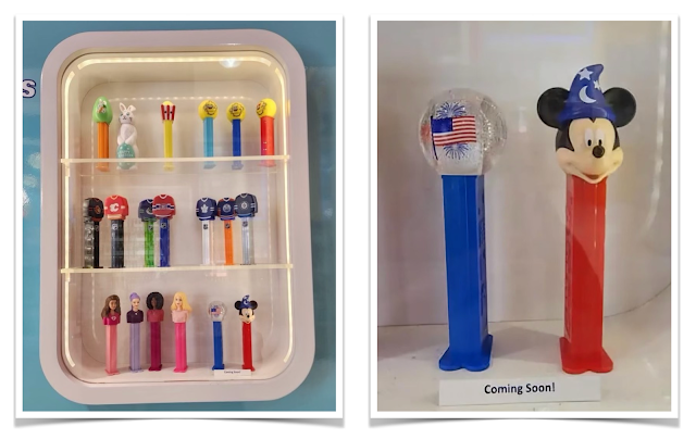 PEZ Reveals Patriotic Surprises for 2024 visitors center display 55050