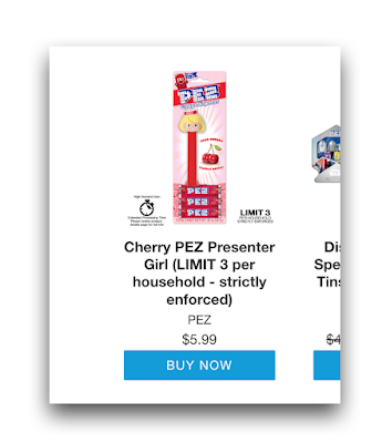 USA Collectors! The Cherry PEZ Girl Has Arrived cherry girl 57