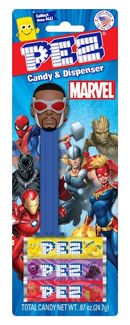 Sam Wilson Captain America & Red Hulk PEZ Arrive! marvel blister 25