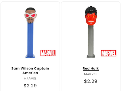 Sam Wilson Captain America & Red Hulk PEZ Arrive! marvel 25 008