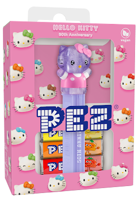 Crystal Purple Hello Kitty PEZ Anniversary Dispenser Arrives! hello kitty twin pack euro 2024