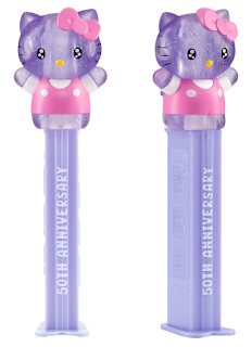 Crystal Purple Hello Kitty PEZ Anniversary Dispenser Arrives! hello kitty crystal 02