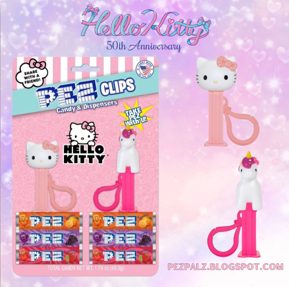 hello kitty mini clips pez