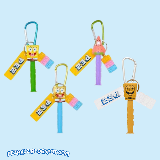 Golden SpongeBob PEZ Keychain Released in Japan