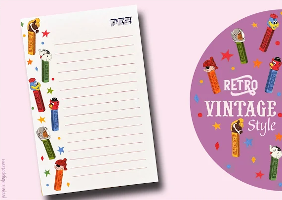 PEZ Unveils New Retro & Treats Notepads for Collectors retropadpost
