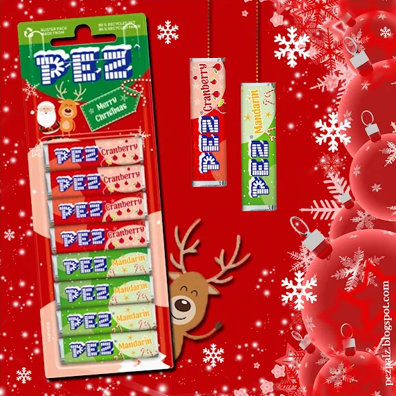 Christmas PEZ Candies Arrive with New Flavor & Holiday Look cranberry pez 01