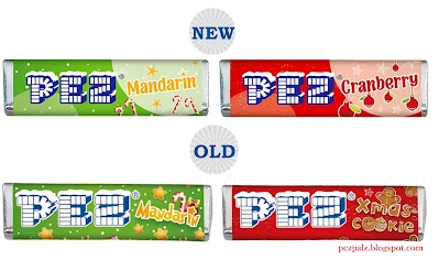 Christmas PEZ Candies Arrive with New Flavor & Holiday Look christmascandy cranberry