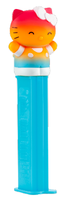 FIRST LOOK: Hello Kitty Rainbow PEZ Collection Arrives for 2025! ombre hello kitty
