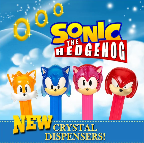Now Available! Crystal Sonic PEZ Gift Set Has Arrived soniccrystalpost