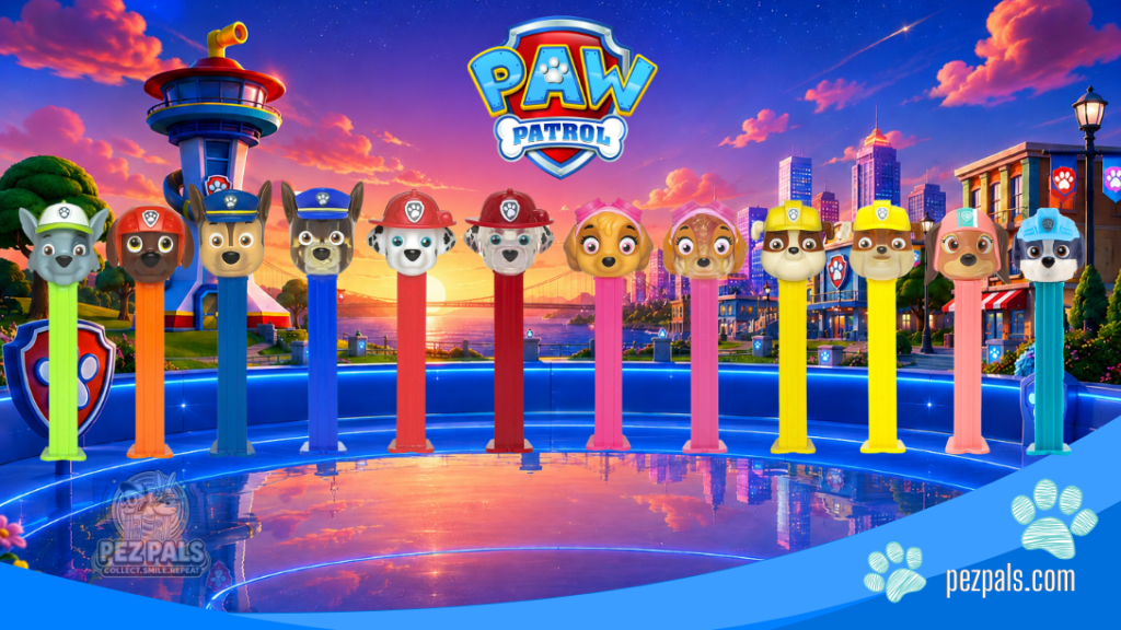 paw patrol pez pictorial