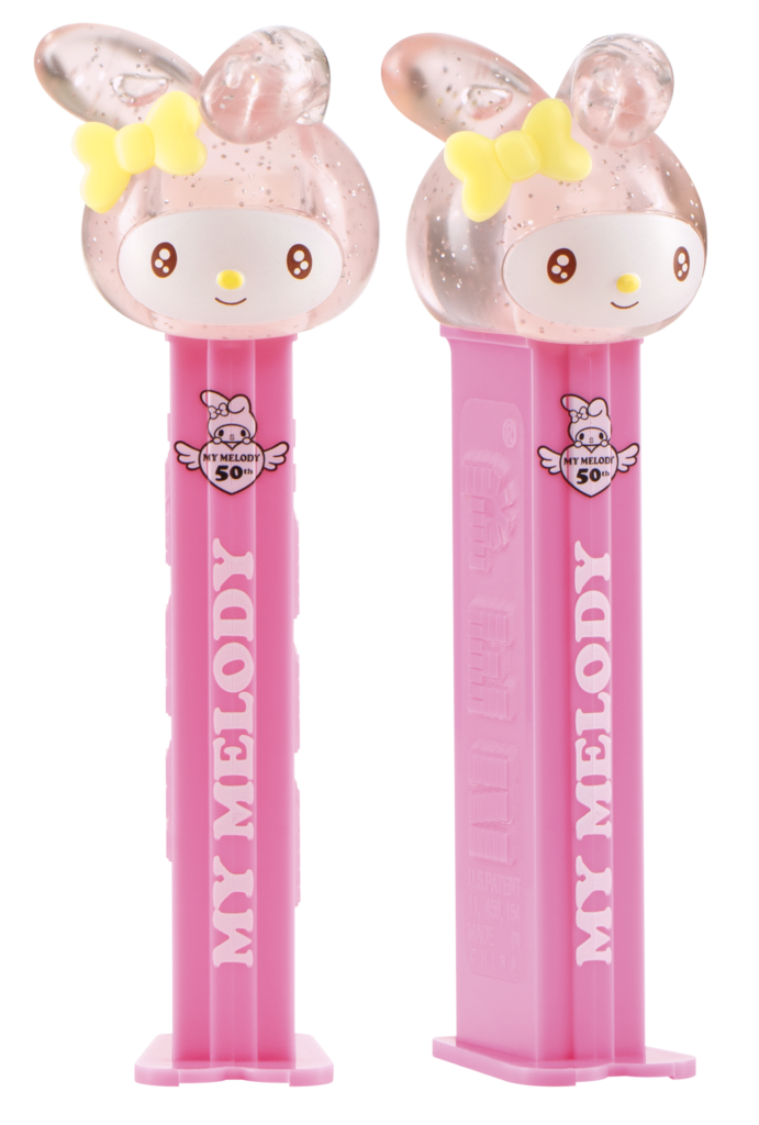 New My Melody 50th Anniversary PEZ Exclusive! 2025 hello kitty crystal my melody pez loose