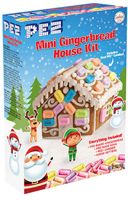Now Available! PEZ Gingerbread House Kits Arrive for Christmas ginger house 2022