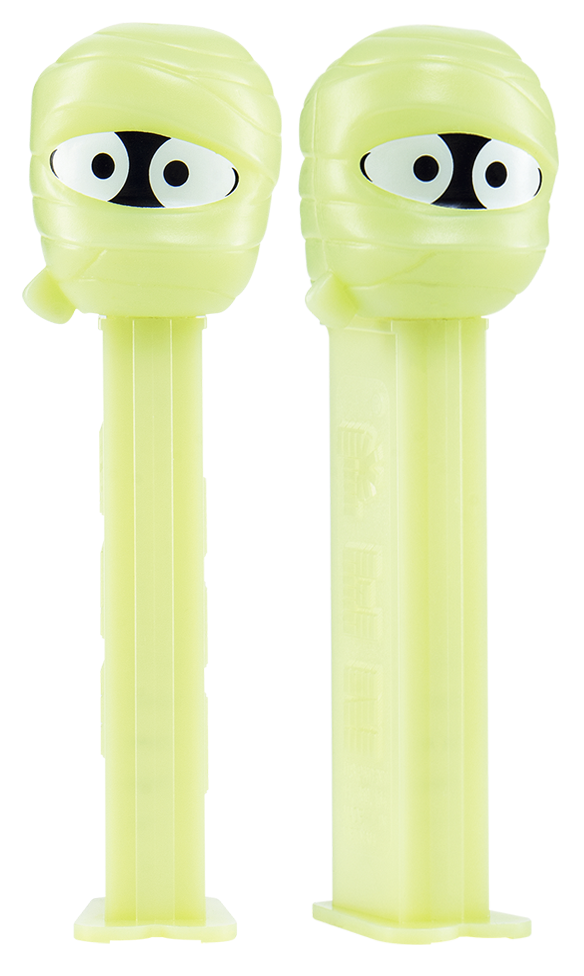 The Glow in the Dark PEZ Mummy Is Here To Haunt Halloween 2025! 2025 glow in the dark pez mummy loose