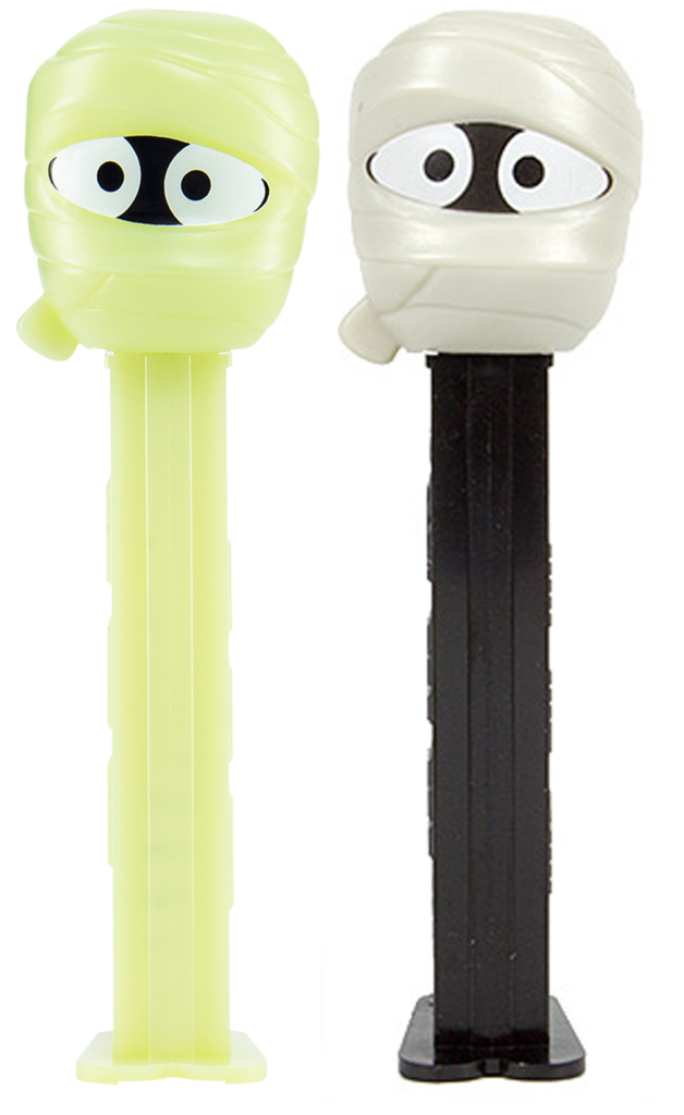 The Glow in the Dark PEZ Mummy Is Here To Haunt Halloween 2025! 2025 glow in the dark pez mummies