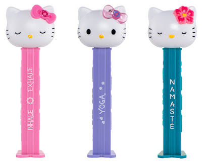 EXCLUSIVE FIRST LOOK: New Hello Kitty Yoga PEZ Collection pez hello kitty yoga dispenser frontal standard rgb(1)