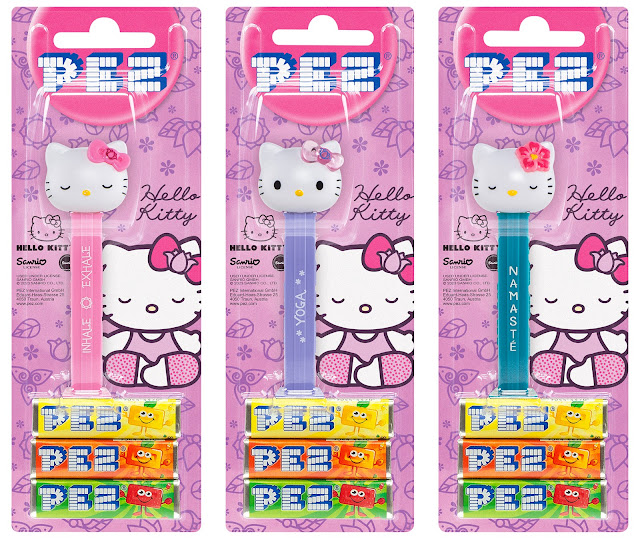 EXCLUSIVE FIRST LOOK: New Hello Kitty Yoga PEZ Collection hkyoga