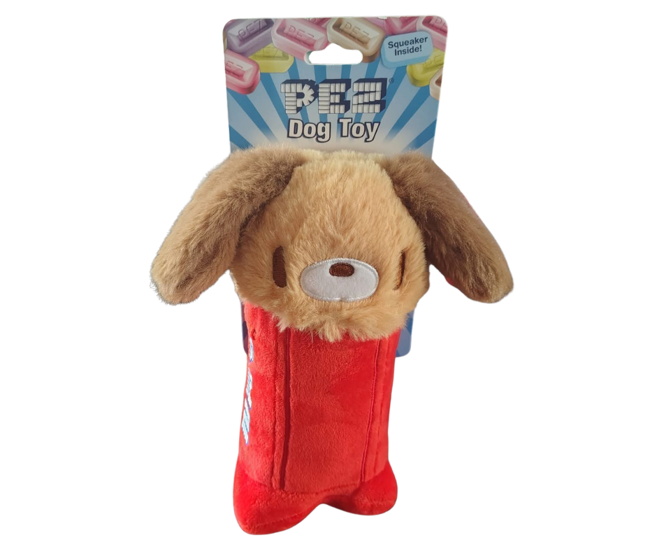 A Nostalgic Surprise: New PEZ Plush Dog Toy Found at Meijer 2025 pez plush dog toy 2