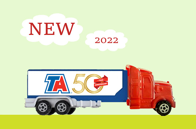 New 2022 TA-PETRO Anniversary PEZ Truck Spotted tapietro22