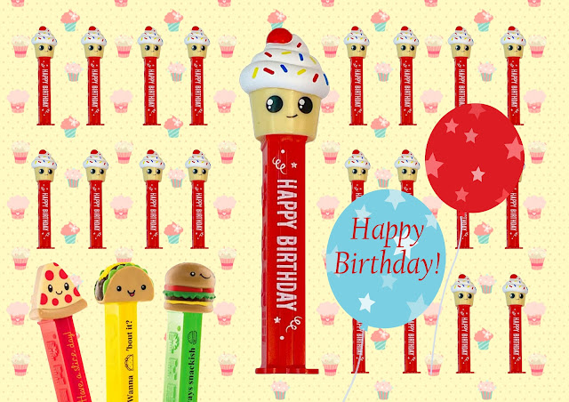 pez treats happy birthday