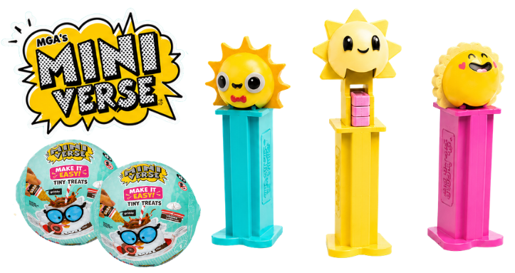 Mini Mania Returns! New Surprise Balls with Mini PEZ Treats 2025 make it mini pez treats 2
