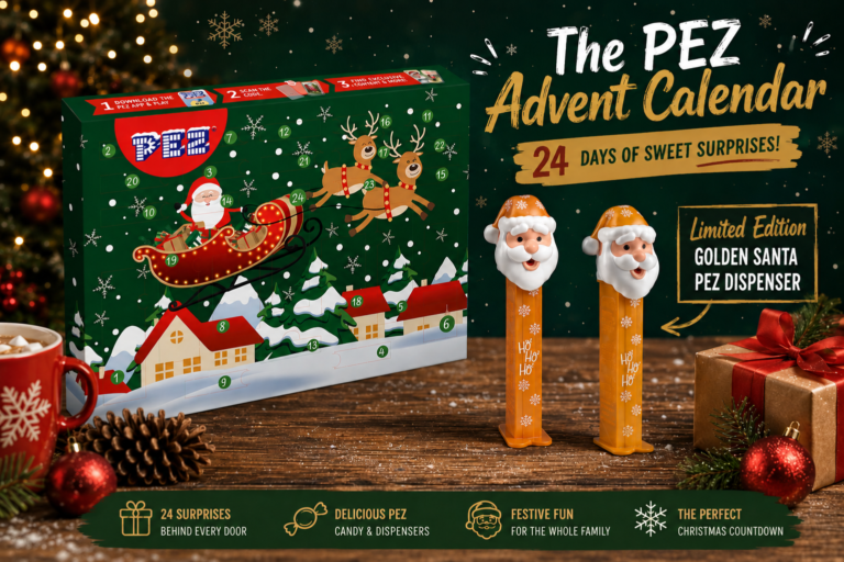 Surprise: The 2025 PEZ Advent Calendar 2025 Has Arrived!