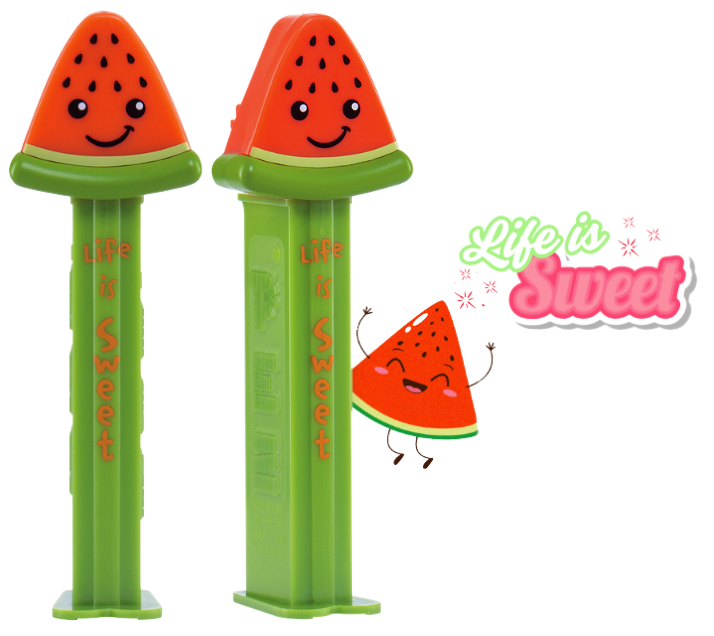 Watermelon PEZ Arrives in Europe For Summer 2025 pez watermelon dispenser loose