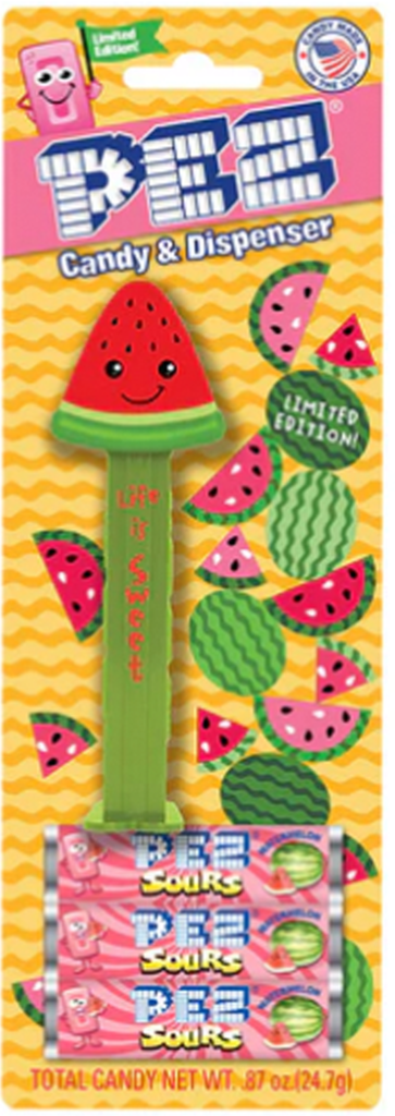 2025 watermelon pez usa blister