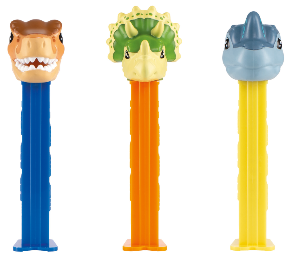 First Look At Jurassic World Explorers PEZ 2025 jurassic world explorers pez loose