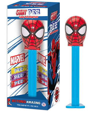 Giant Spider-Man PEZ Celebrates 60 Years marvel spiderman giant xxl
