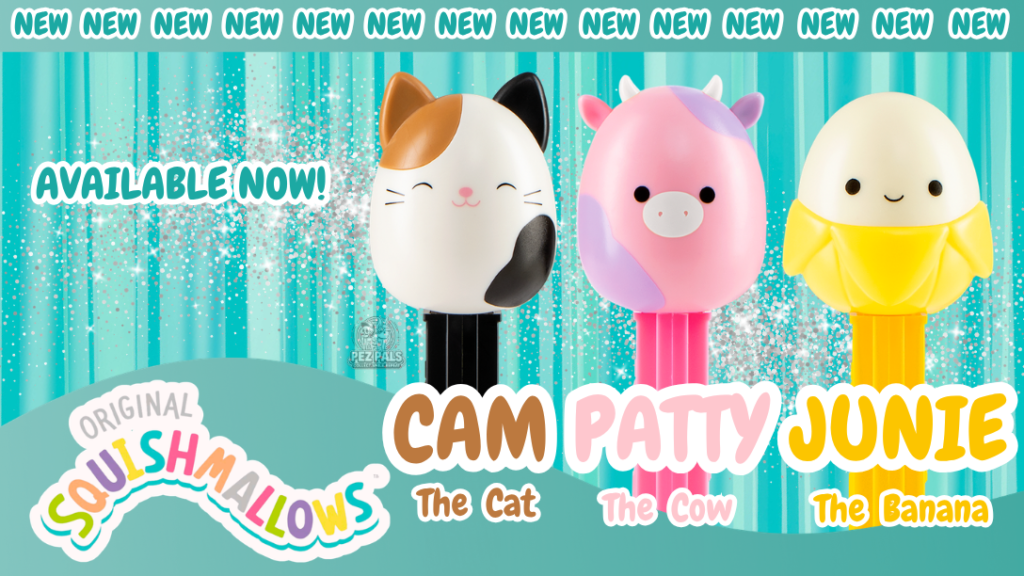 New Squishmallows PEZ Arrive In Europe 2025 squismallows pez