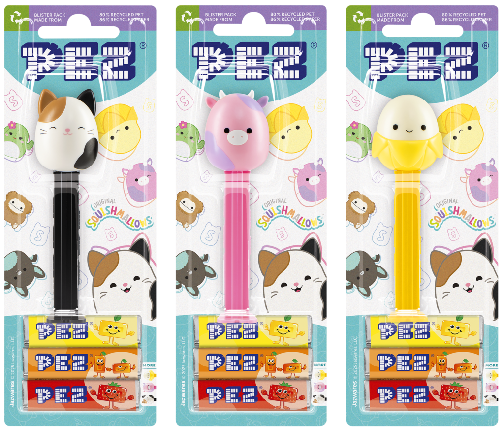 New Squishmallows PEZ Arrive In Europe 2025 squishmallows pez blister