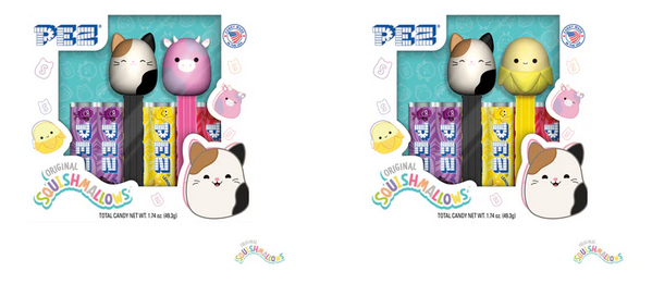New Squishmallows PEZ Arrive In Europe 2025 squishmallows pez twin pack usa
