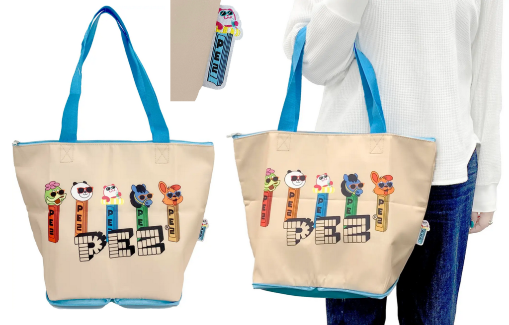 PEZ x AEON Japan's Natsu Panda Campaign! 2025 natsu panda pez cooler bag