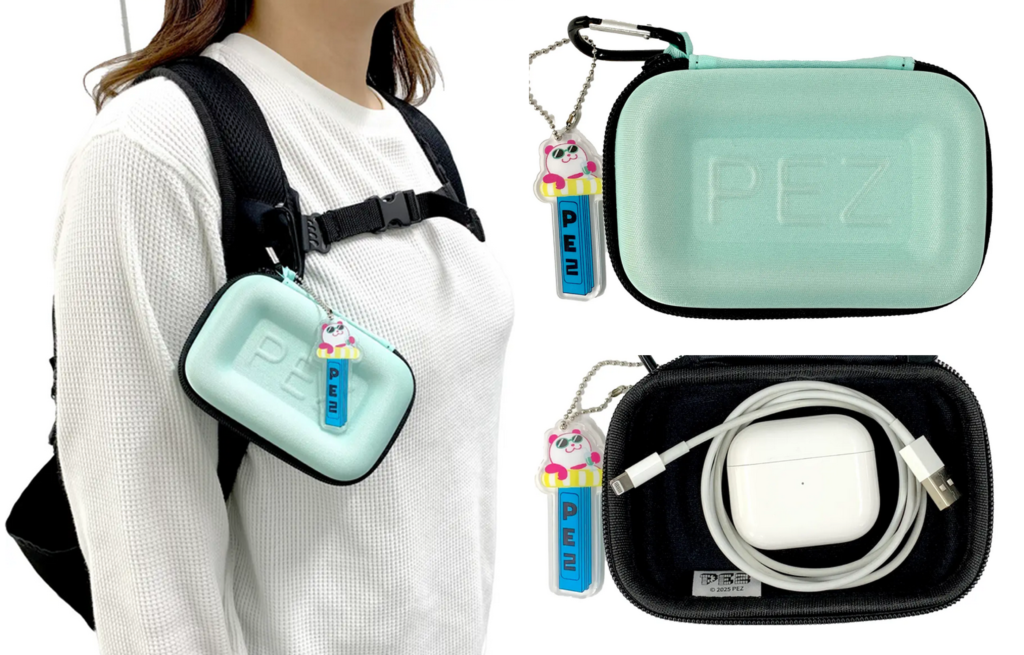 PEZ x AEON Japan's Natsu Panda Campaign! 2025 natsu panda gadget case pez