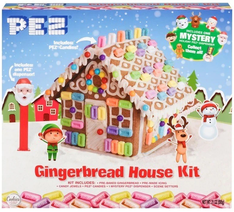 pez ginger bread house 2022