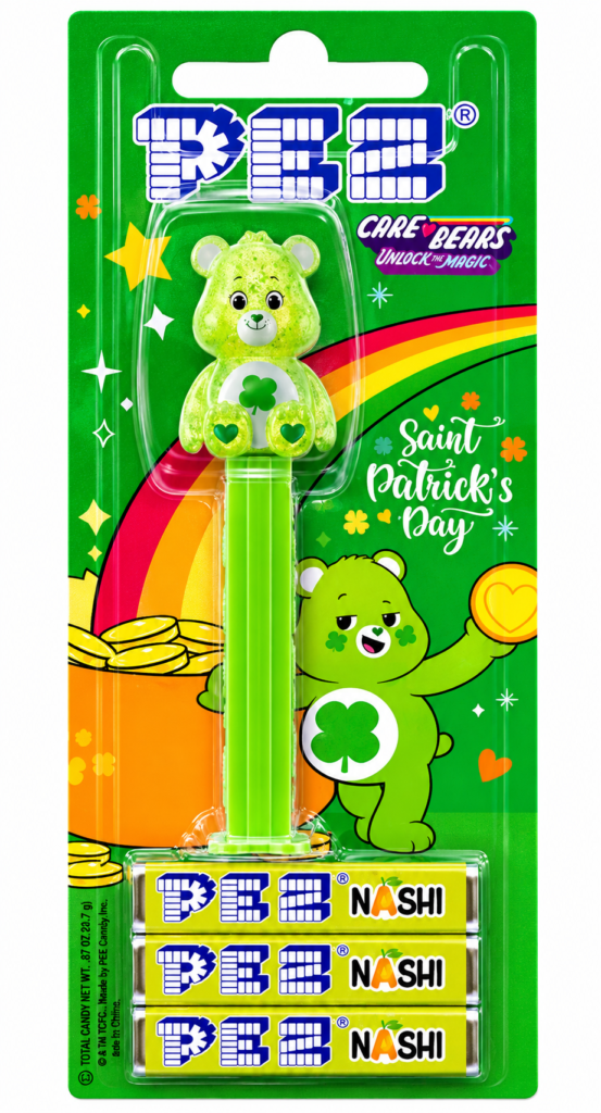 Crystal Green Good Luck Bear Arrives For St. Patrick’s Day st patricks day care bear