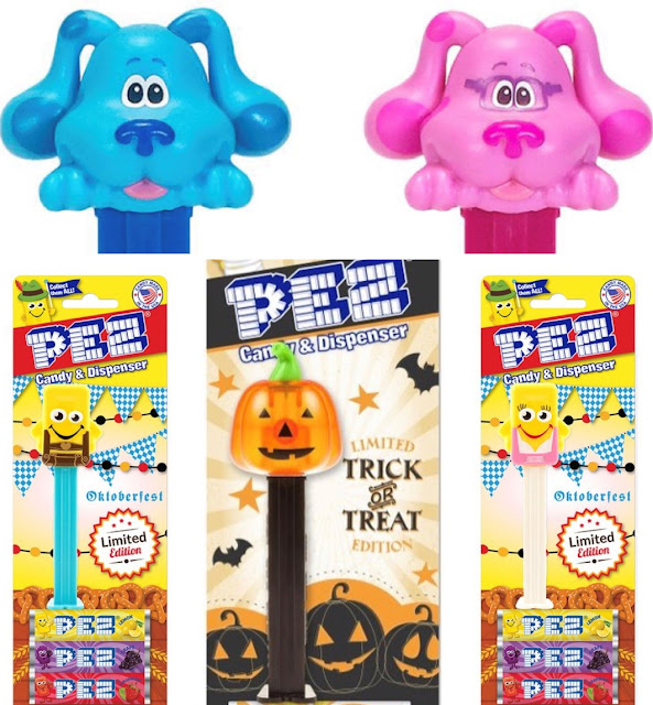 Blue’s Clues, Oktoberfest Mascots & Crystal Pumpkin Arrive pez1
