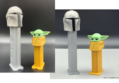 New Mandalorian & The Child PEZ Gift Set Arrives