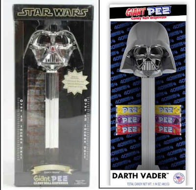 First Look! Giant Darth Vader PEZ Revealed darth vader star wars xxl